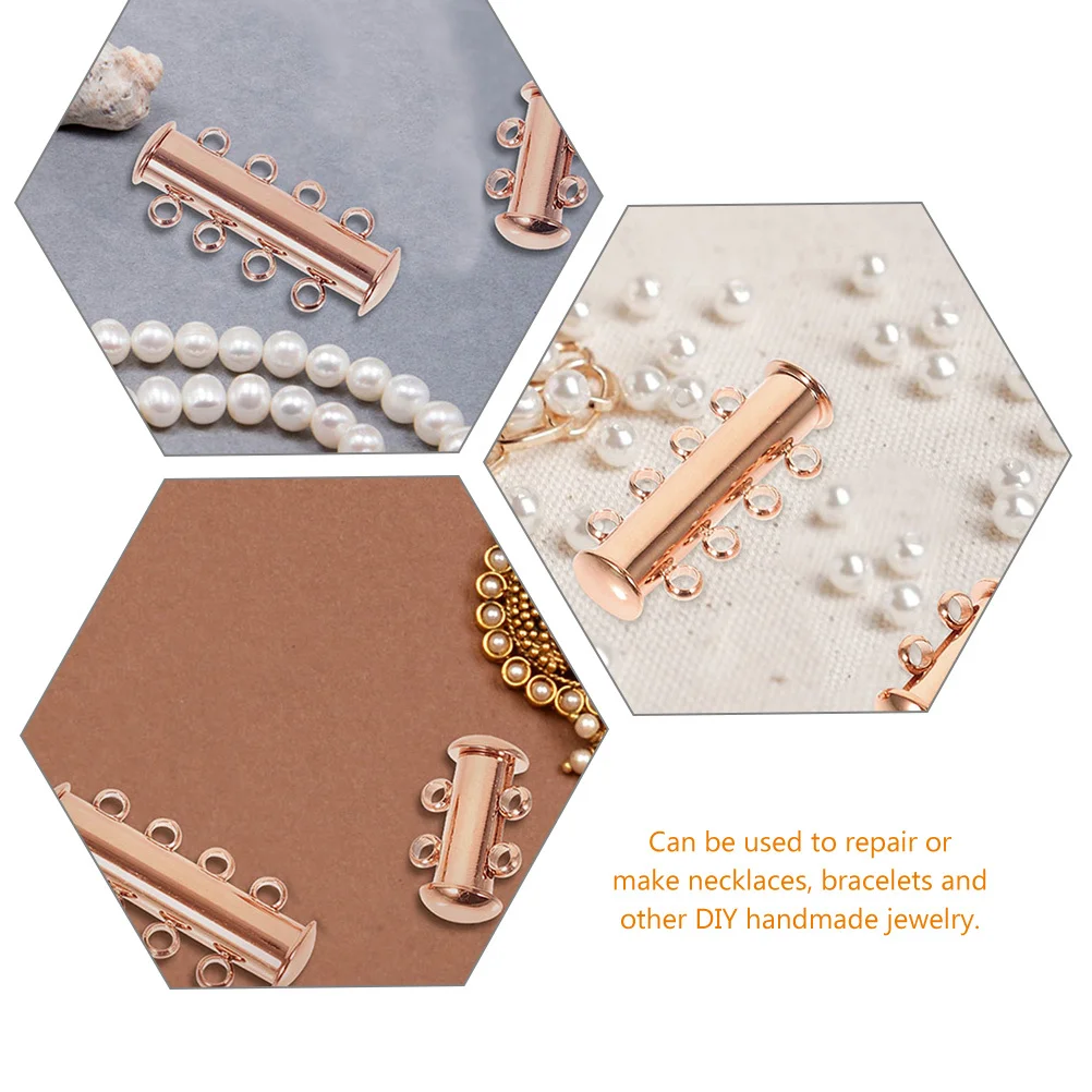 

2 шт. металлическая застежка жемчужный браслет ювелирные изделия соединительная застежка для ожерелья многослойный ремонт Diy удлинение ручной работы магнитная пряжка