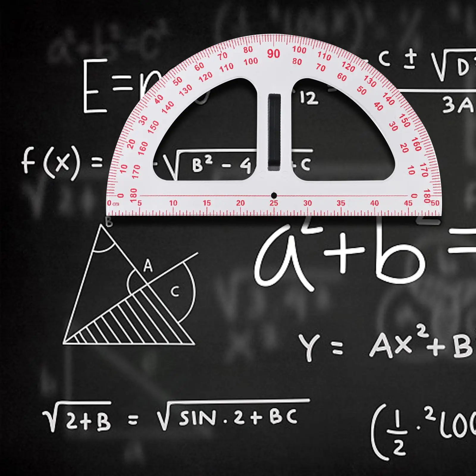 Transferidor com alça removível para carpinteiro, 19.69 polegadas desenho