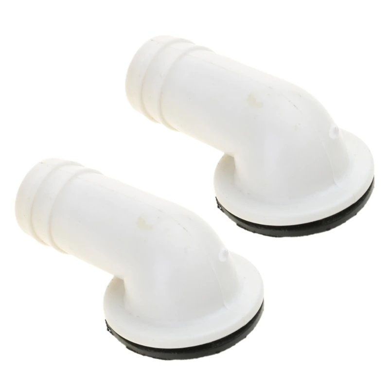2pcs Universal Air Conditioner ท่อระบายน้ำ Outlet Connector ข้อศอกติดตั้งง่าย Dropshipping