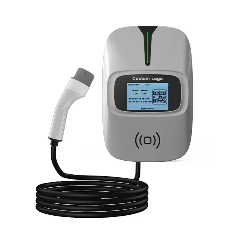 22kW 32A AC Wallbox EV Charger for Commercial Use IP55 Waterproof CE FCC RoHS UKCA Certified with App Control
