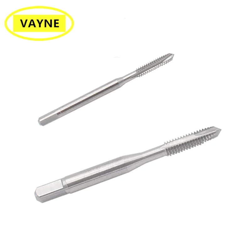 VAYNE HSSE grifos puntiagudos en espiral americanos UNC UNF UNS1-64 8-32 2-56 4-40 10-24 5/16-18 7/16-14 9/16 grifos de rosca fina con tornillo de máquina