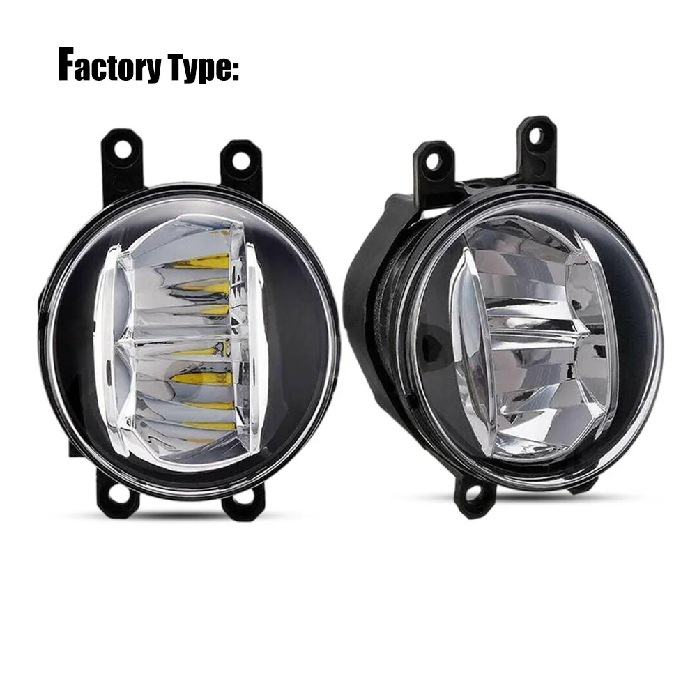 LED Fog Lights For Toyota Auris HSD 2006-2012 Corolla Hatchback E150 Factory Type Front Bumper Fog Lamp Assembly Car DRL 30W H11
