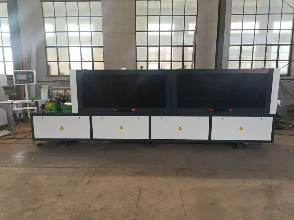 'Automatic Edge Banding Machine For Cabinet Plywood Artificial Board Furniture Doorpre Milling Edge Band 45 Degree Edge Bander