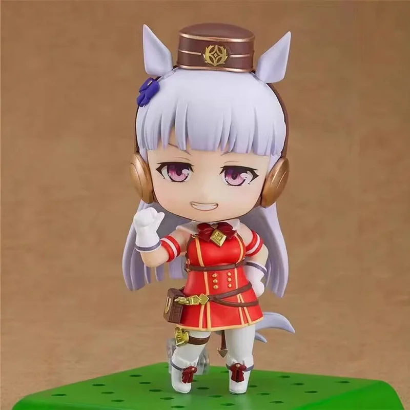 Q-Versione Pretty Derby Series Personaggio anime Face Action Figure Decorazioni per il desktop Sorpresa Kawaii Girl Regali modello giocattolo squisito