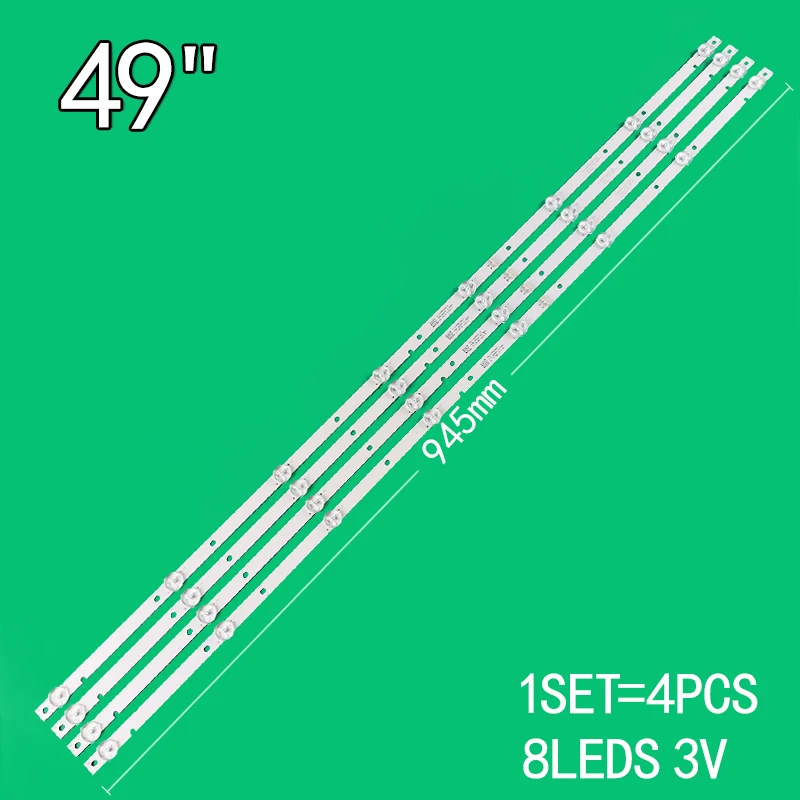 

for 49-inch LCD TV JL.D49081330-001FS-M RF-AZ490E30-0801S-10 A5 JL.D49081330-001ES-M SDL49WY(LD0-211) 49M9 49U4750V light bar