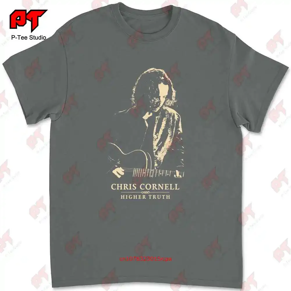 2017 Chris Cornell Higher Truth T Shirt Large Black Soundgarden Seattle Rock 64S1 #5
