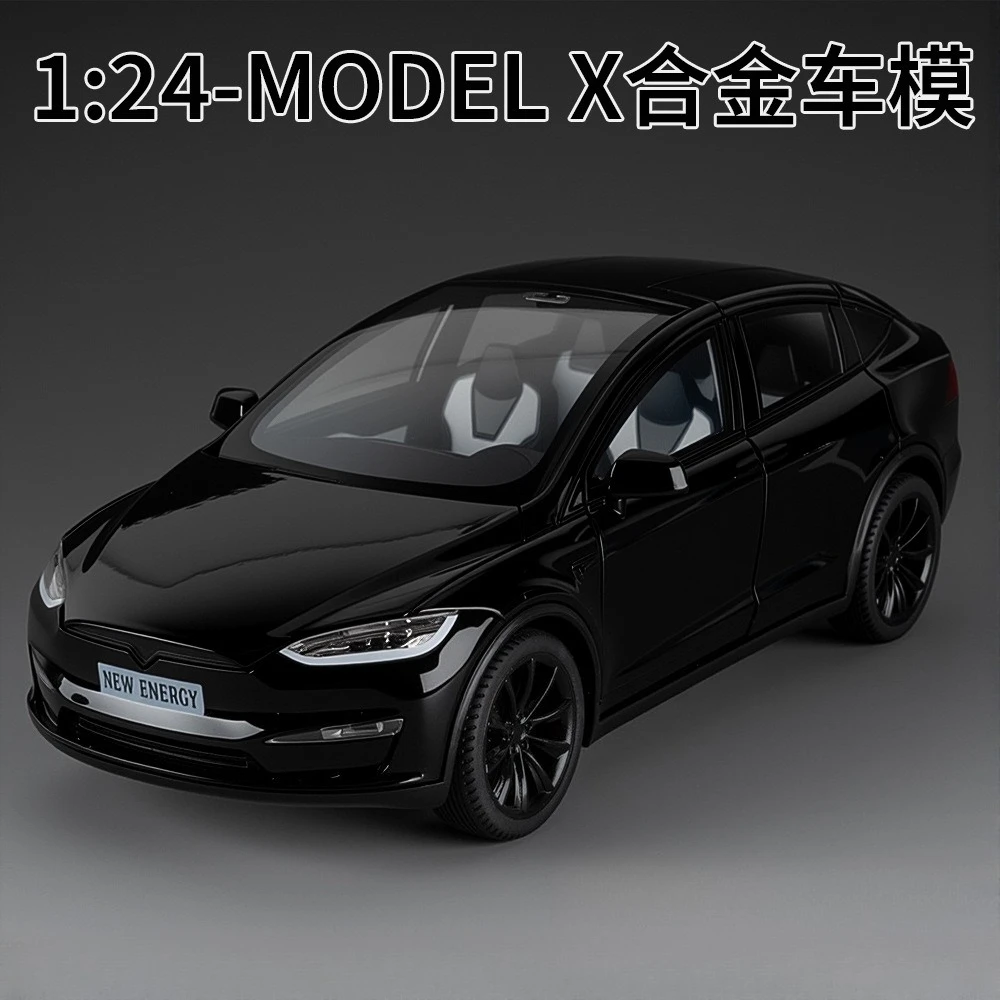 

1:24 ModeX Alloy Sound and Light Car Model Ornament Toy Diecast Alloy Car Model Collectible