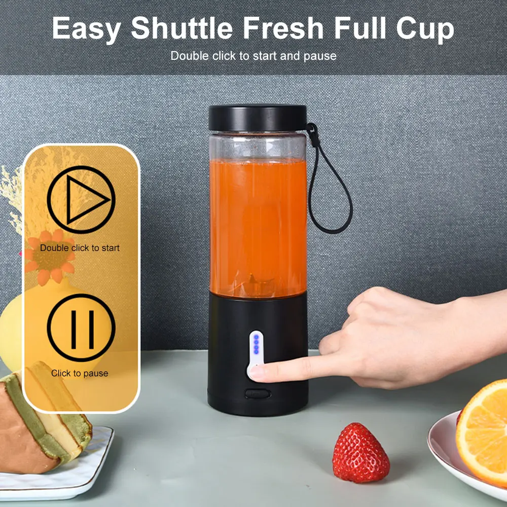 

Mini Portable Blender Electric Fruit Juicer Mixers Extractors Multifunction Juice Maker Machine Blenders Smoothies Mixer