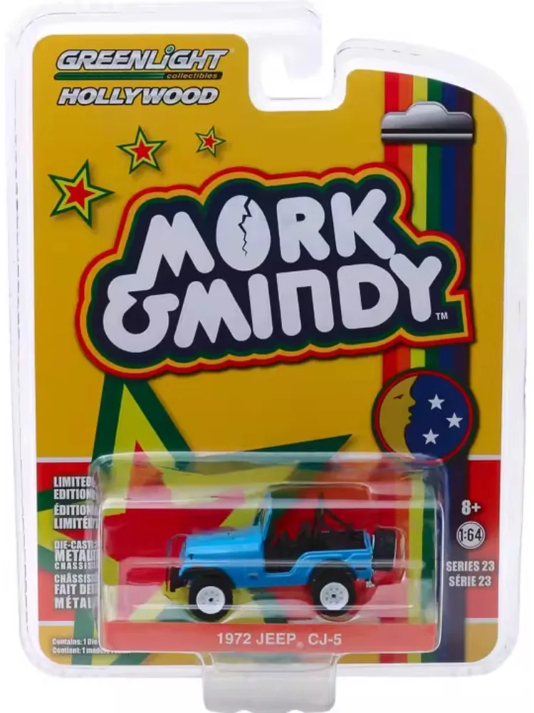 

1:64 1972 Jeep CJ-5 - Mork and Mindy Open a Jeep Advanced Collection Ornament Car Models