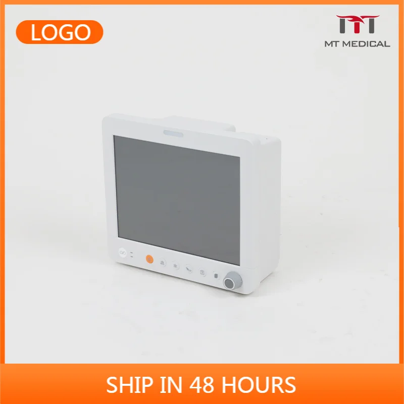 MT MEDICAL Portable ICU Multiparameter Patient Monitor ECG Waveform Vital Sign Medical Monitor for Vet Clinic