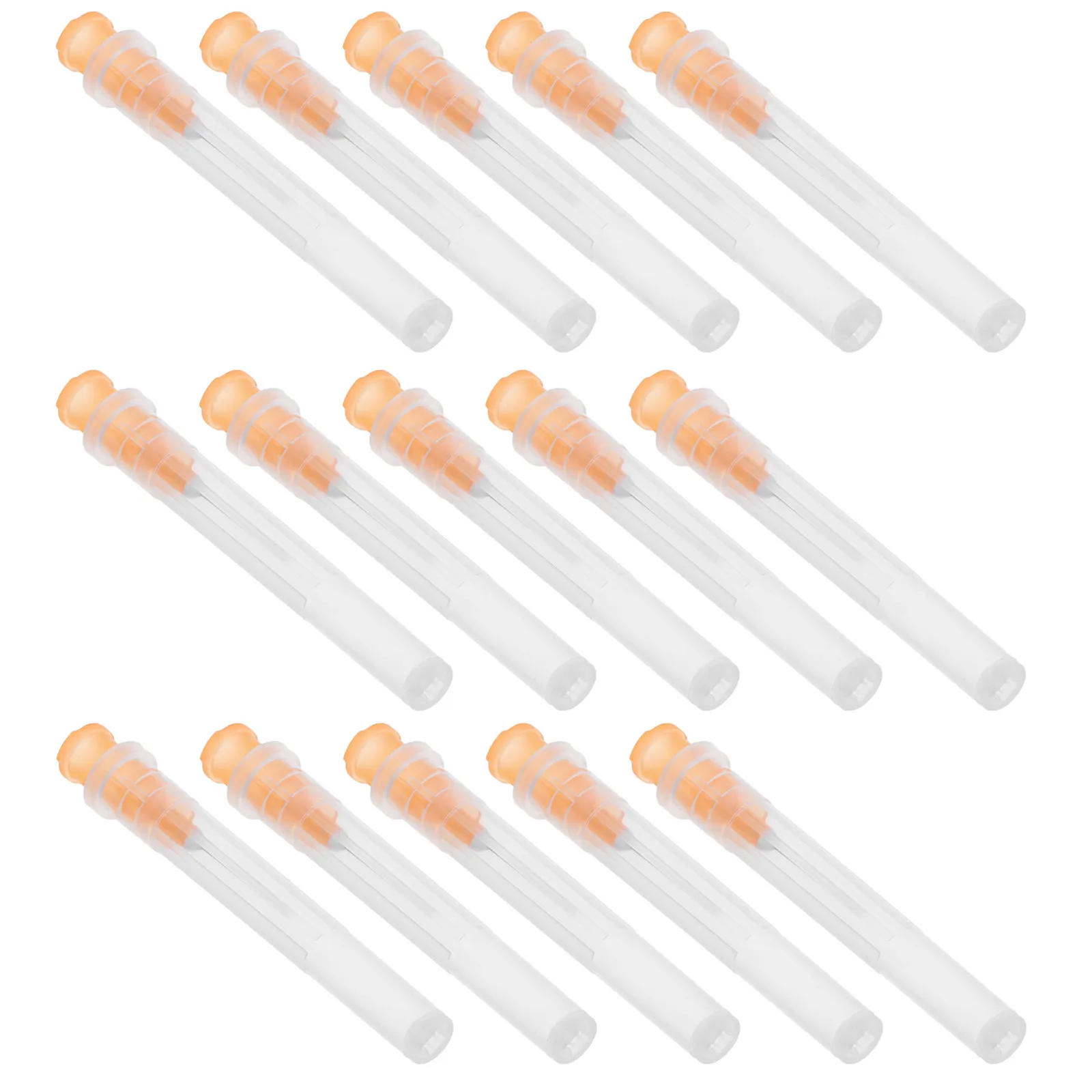 100Pcs Refill Liquid Dispenser Needles 25G 13Mm Precision Plastic Stainless Steel Tips for Laboratories Factories DIY Glue Ink