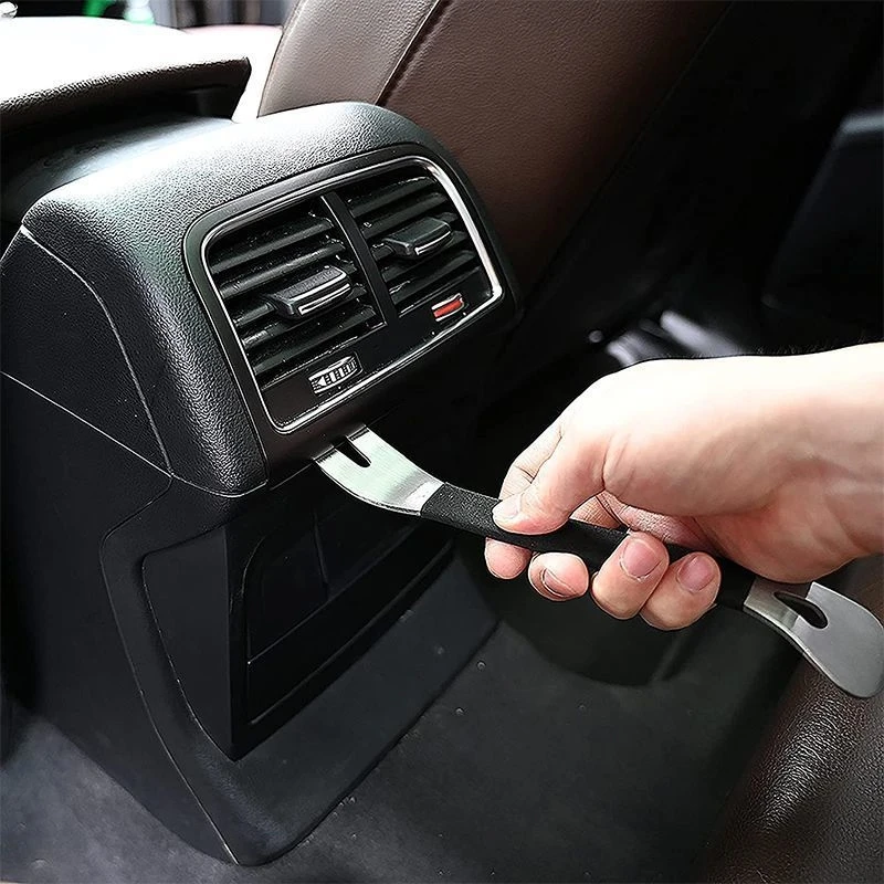 LULECI Stainless Steel  Auto Trim Removal Tool Car Door Panel Audio Radio Removal Tools Kit Automotive Pry Tools Kits Repair Kit