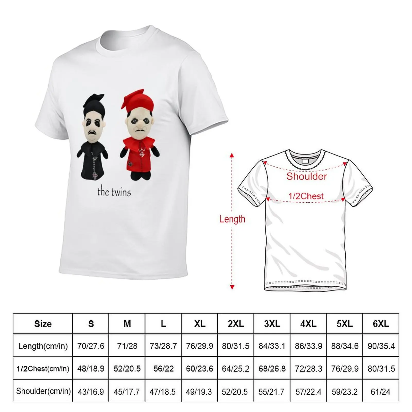 The twins cardinal plushie copia black and red T-Shirt Utility Casual Work T-Shirt