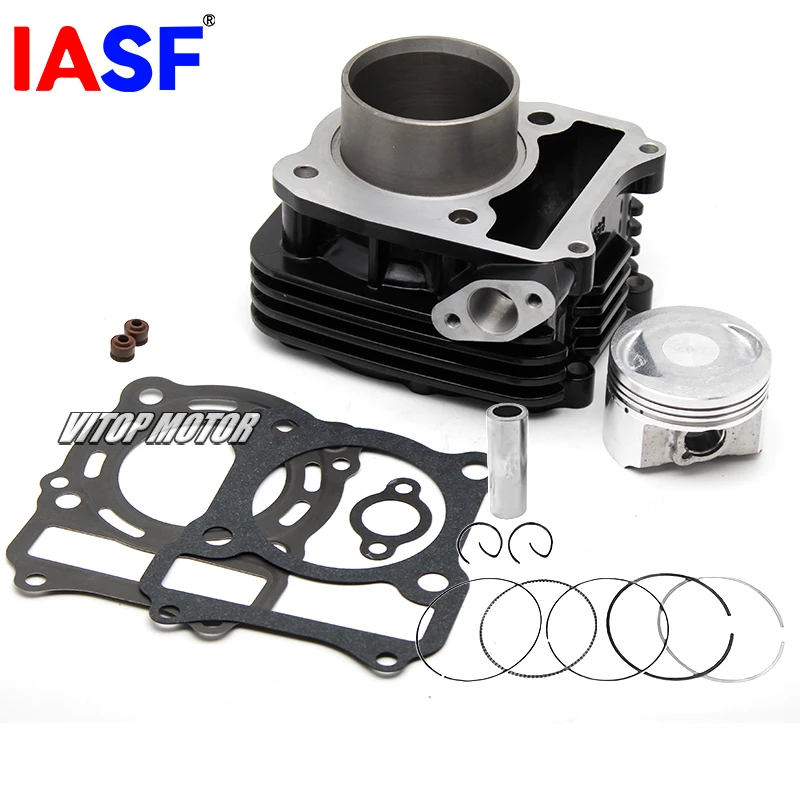 

IASF Motorcycle 57MM Bore Cylinder Block Piston Kit for CFMOTO CF150-3-A CF150 NK NK150 150NK Engine Parts
