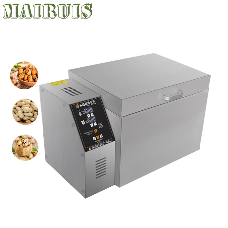 

Commercial Electric Peanut Roaster Machine Chestnuts Rice Roasted Cashew Nut Roasting Machine