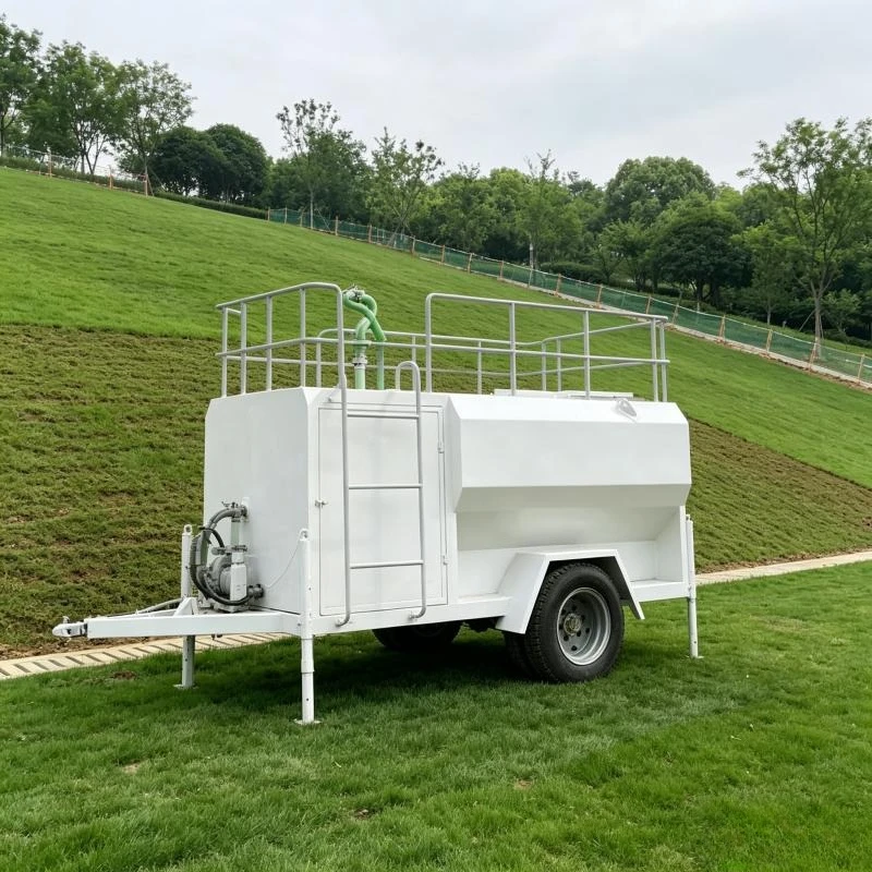 Long Range Spray Towed Hydroseeder 4000L Tank for Mining Quarry and High Slope Greening
