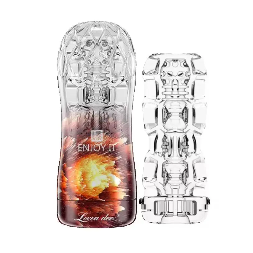Vagina Male Masturbator Cup Soft Pussy Sex Toys Adult Endurance Exercise Sex Products Vacuum Pocket Cup for Men  S0481