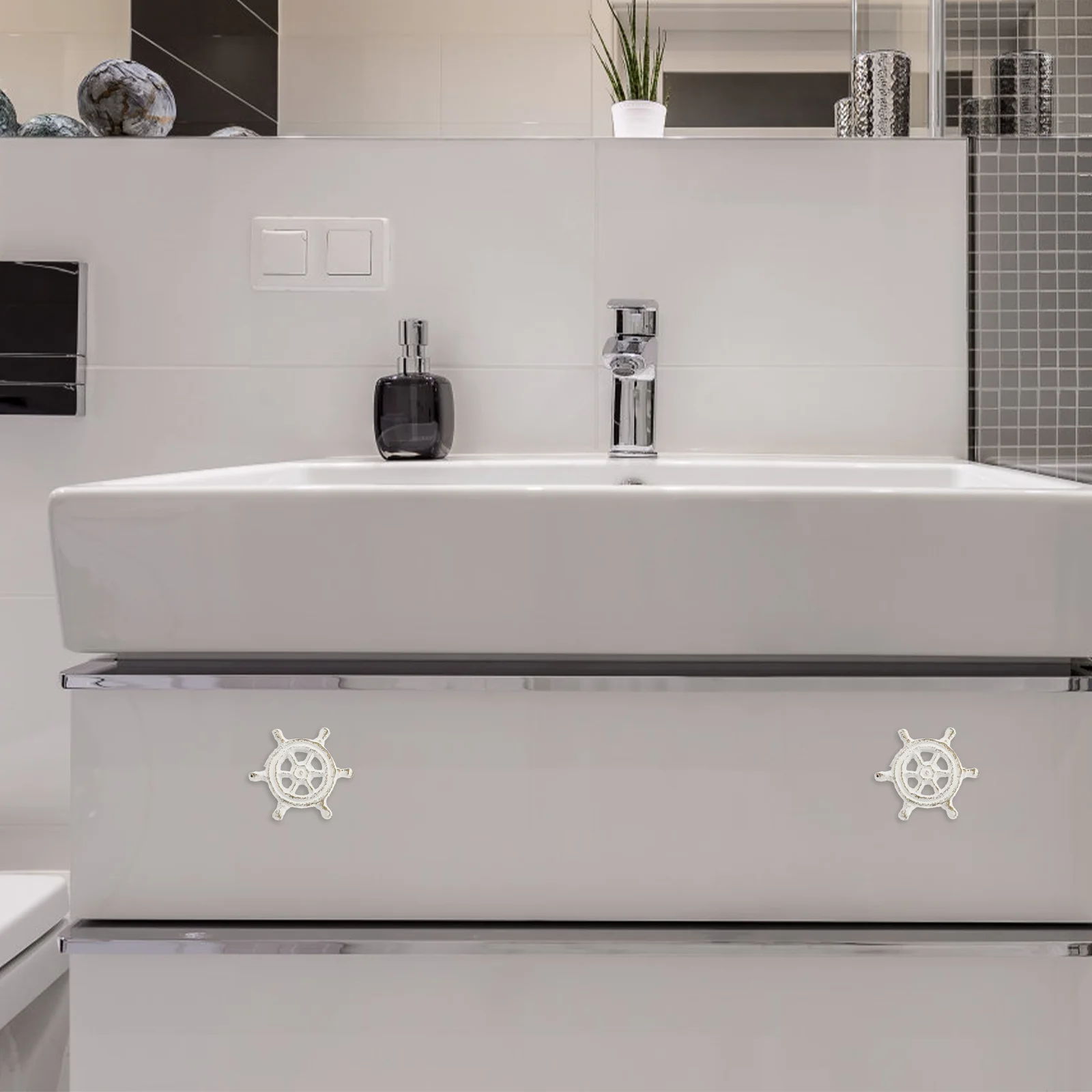 

Ocean Wind Pulls Hands Cabinet Handles Nautical Knobs for Cabinets Kitchen Drawers