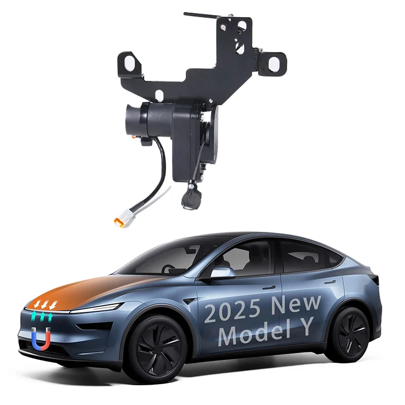 For Tesla Model Y Juniper 2025 M3 Highland Electric Suction Front Trunk Closer Power Frunk Electric Soft Closing Automatic Lock