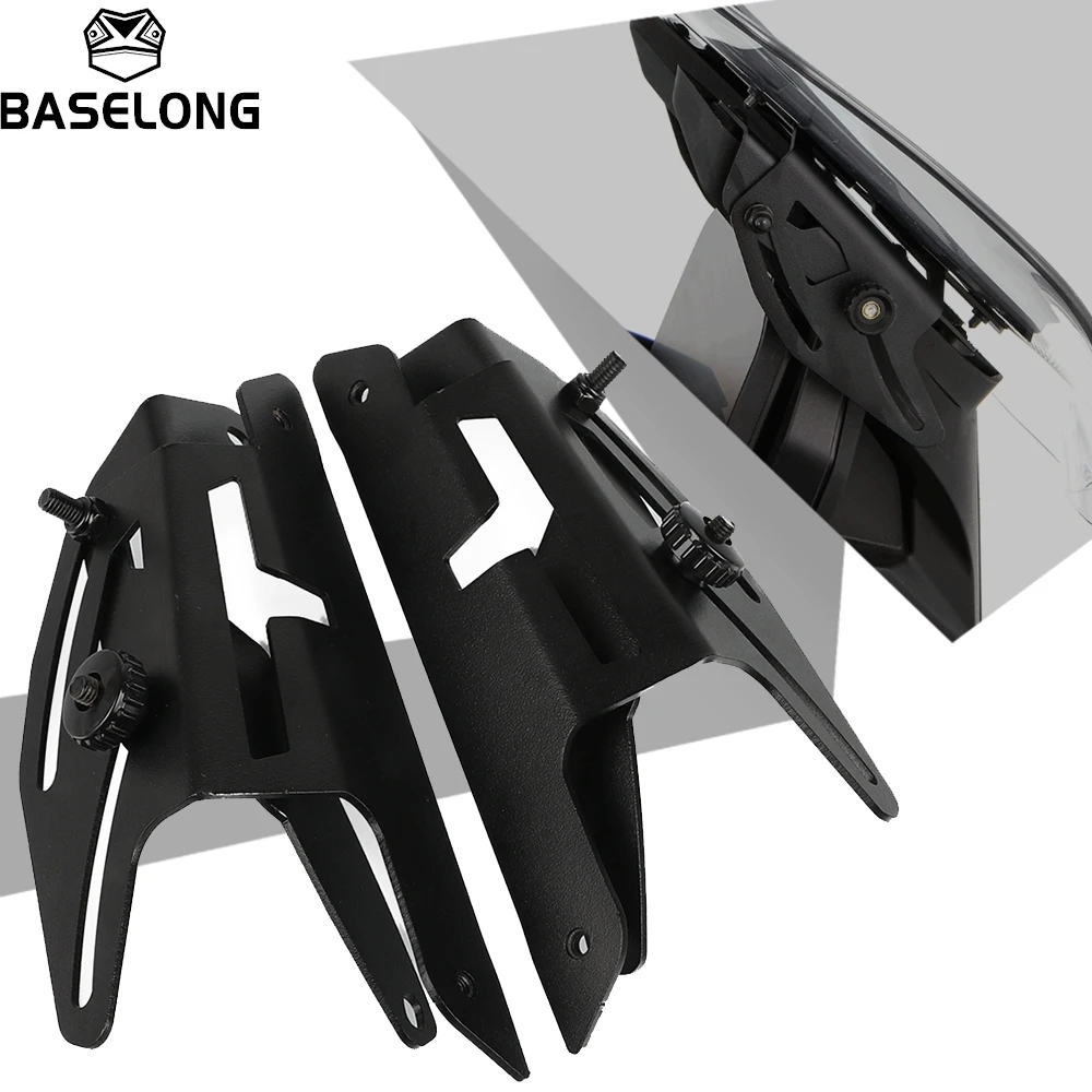 Für BMW C400X C 400 X C400 X 2021-2027 Motorrad Windschutzscheiben-Einsteller Windschutzscheiben-Halterung Verstellbarer Windschutzscheiben-Halter