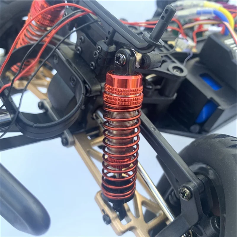 Práctico soporte de parachoques trasero delantero para Wltoys 104009   12402-A 12401 12403 12404 12409 piezas de repuesto de coche teledirigido accesorios de actualización