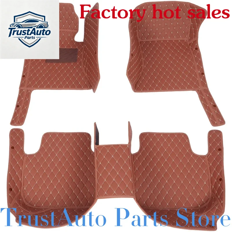TrustAuto Store Is Having A Hot SaleLeather Car Floor Mats S- Smax S Carpets Rugs Pads Interior Parts A