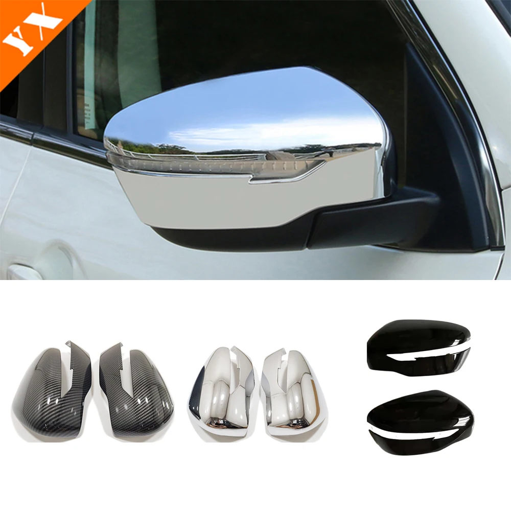 

Black Carbon for Nissan Qashqai J11 Rogue Serena C27 Murano Juke XTrail T32 2014-2020 Car Rear view mirror Side Mirror cover