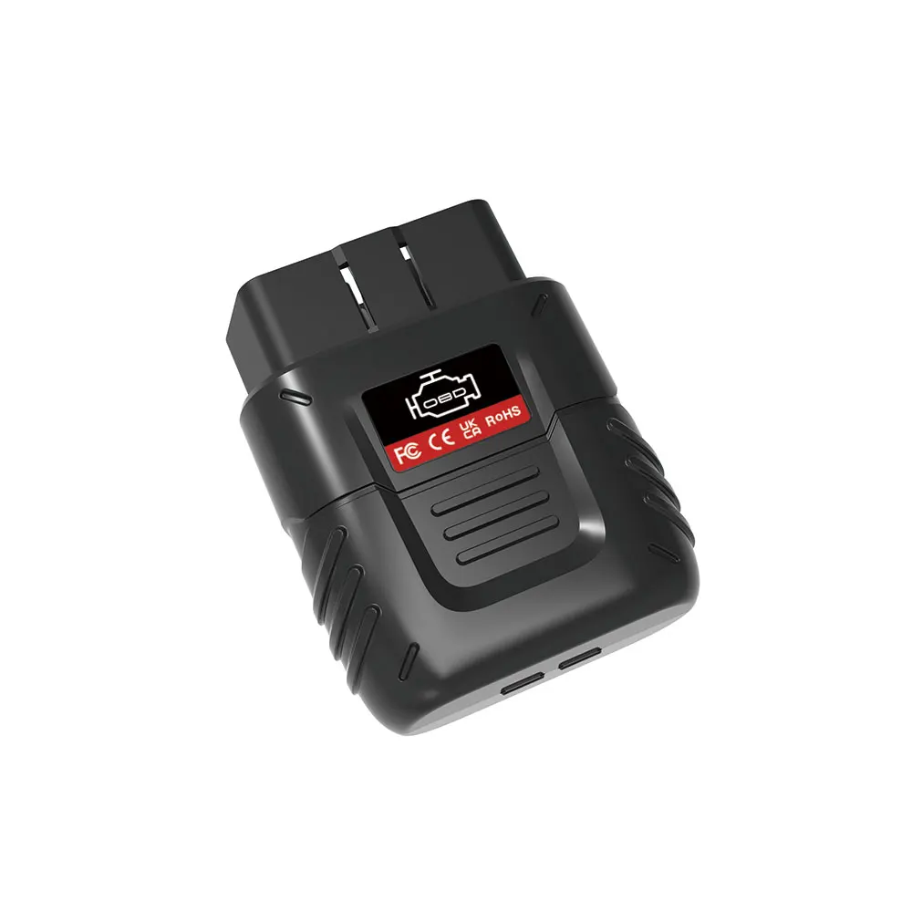 Alat Diagnostik Mobil Pembaca Barcode Bluetooth 4.0 OBD2 V019 Populer, Detektor Kerusakan Mobil Android/iOS/PC, Data Real-time