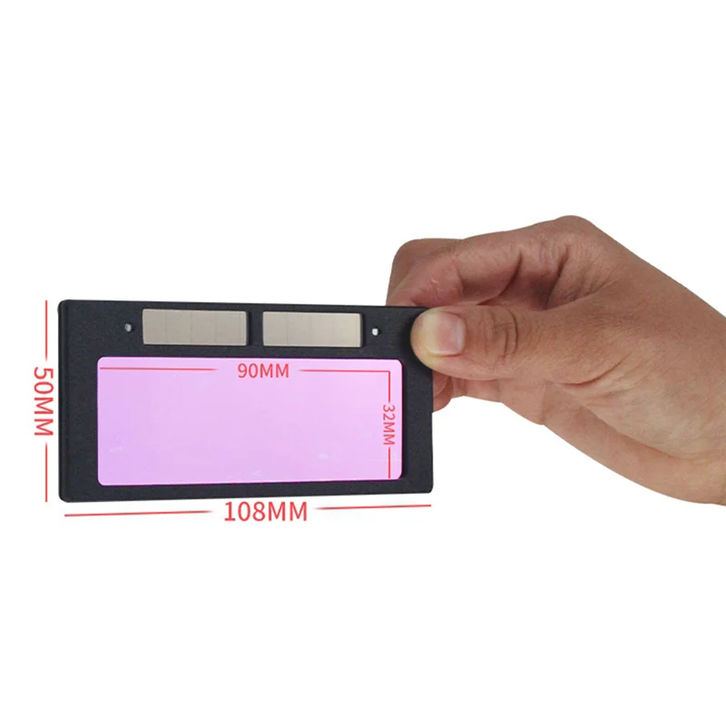 

Solar Powered Welding Lens Automatic Dimming Welding Glasses Welding Helmet Mask Accessories For Welding Lens Goggle Durable 1Pc