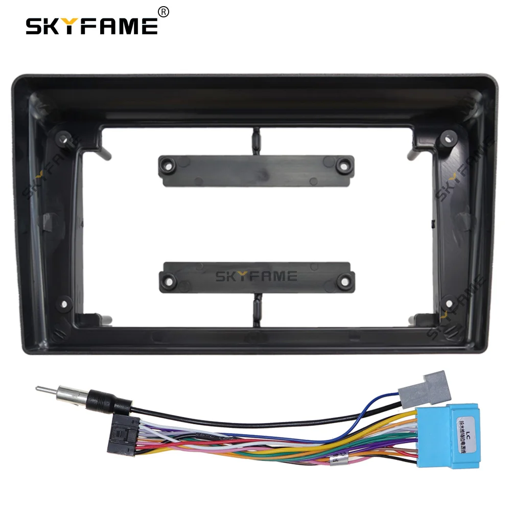 SKYFAME Car Frame Fascia Adapter Android Radio Dash Fitting Panel Kit For Suzuki Every Daihatsu Hijet