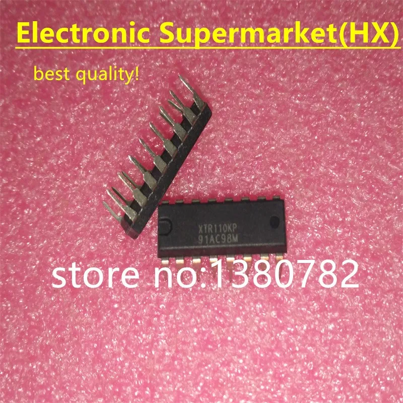 Free Shipping 10pcs-50pcs XTR110KP XTR110P XTR110 PDIP-16 New original  IC In stock!