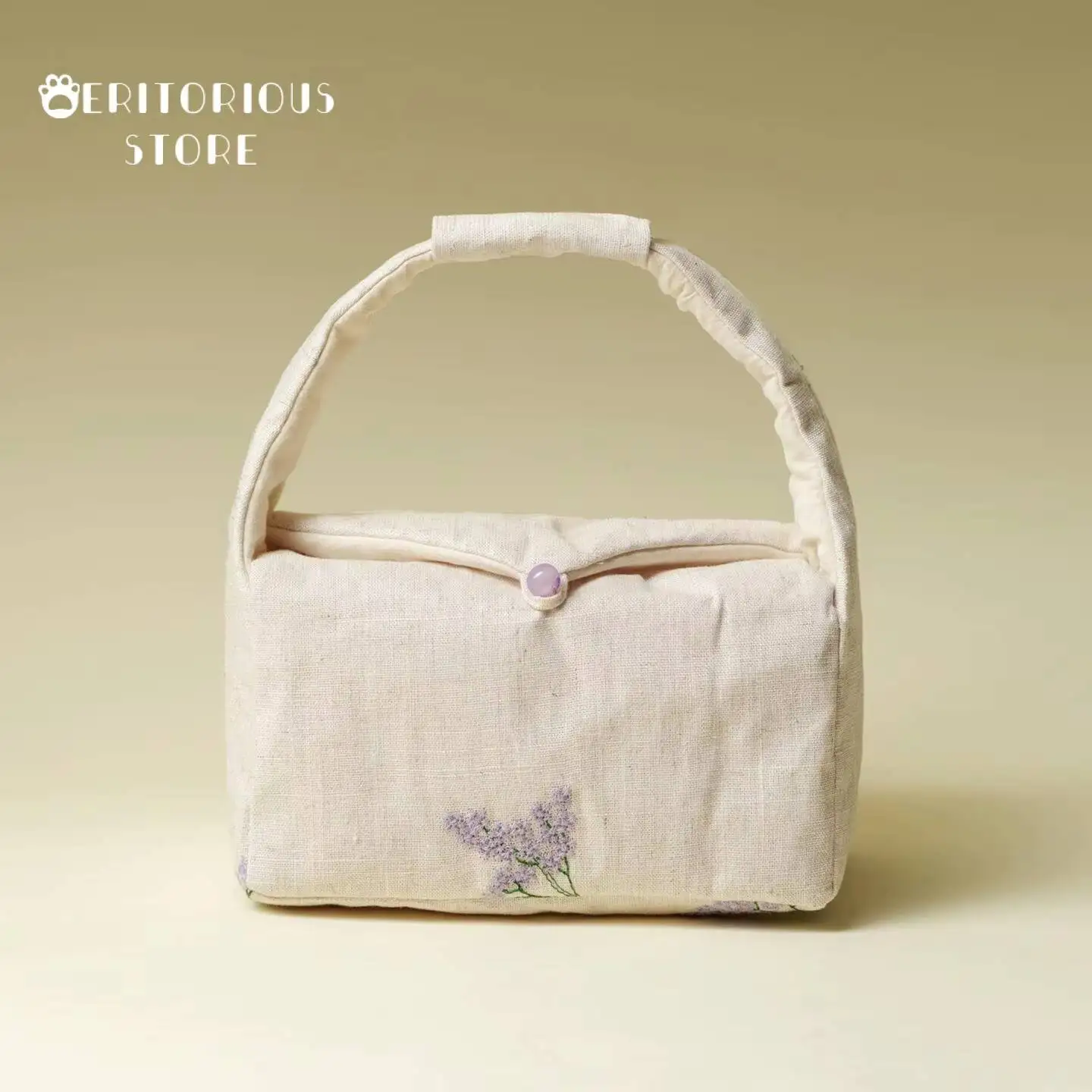 Cotton Linen Teaware Bag Handmade Portable Tea Bags Tea Cozy Protective Storage Outdoor Supplies Cups Teapot Gift Tool Teacup