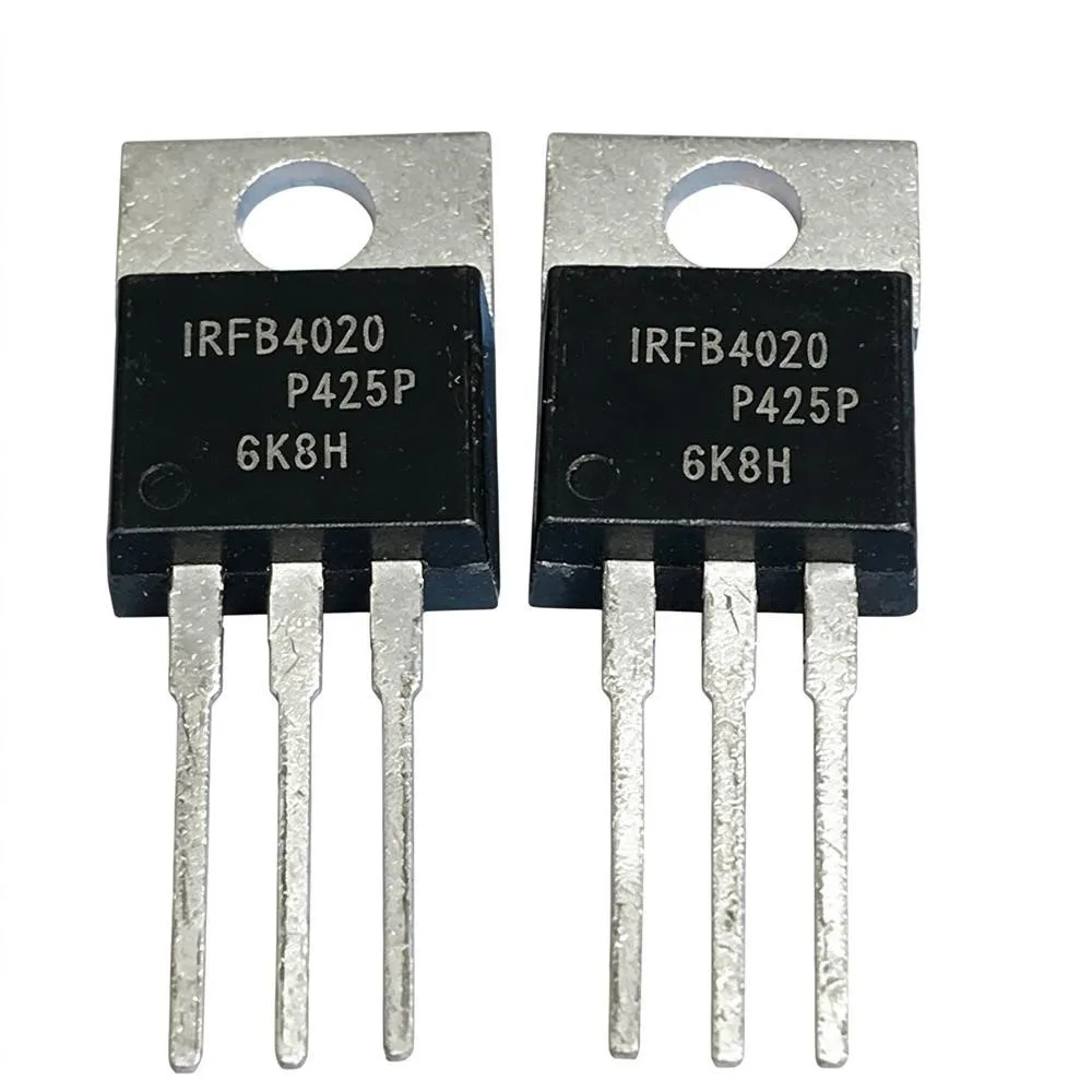 5PCS GB6B60K 600V 7A IRF2805 IRF2805PBF 55V 75A IRFB4020 200V 18A IRFB4620 200V 25A IRFBE30 800V 4.1A IRL2203N 30V 116A TO-220