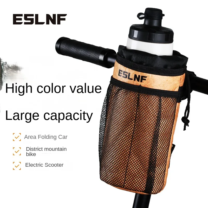 

ESLNF Mountain Bike Kettle Bag Large Capacity Insulation and Ice Protection Road Bike Kettle Bag Frame Handlebar Suspension