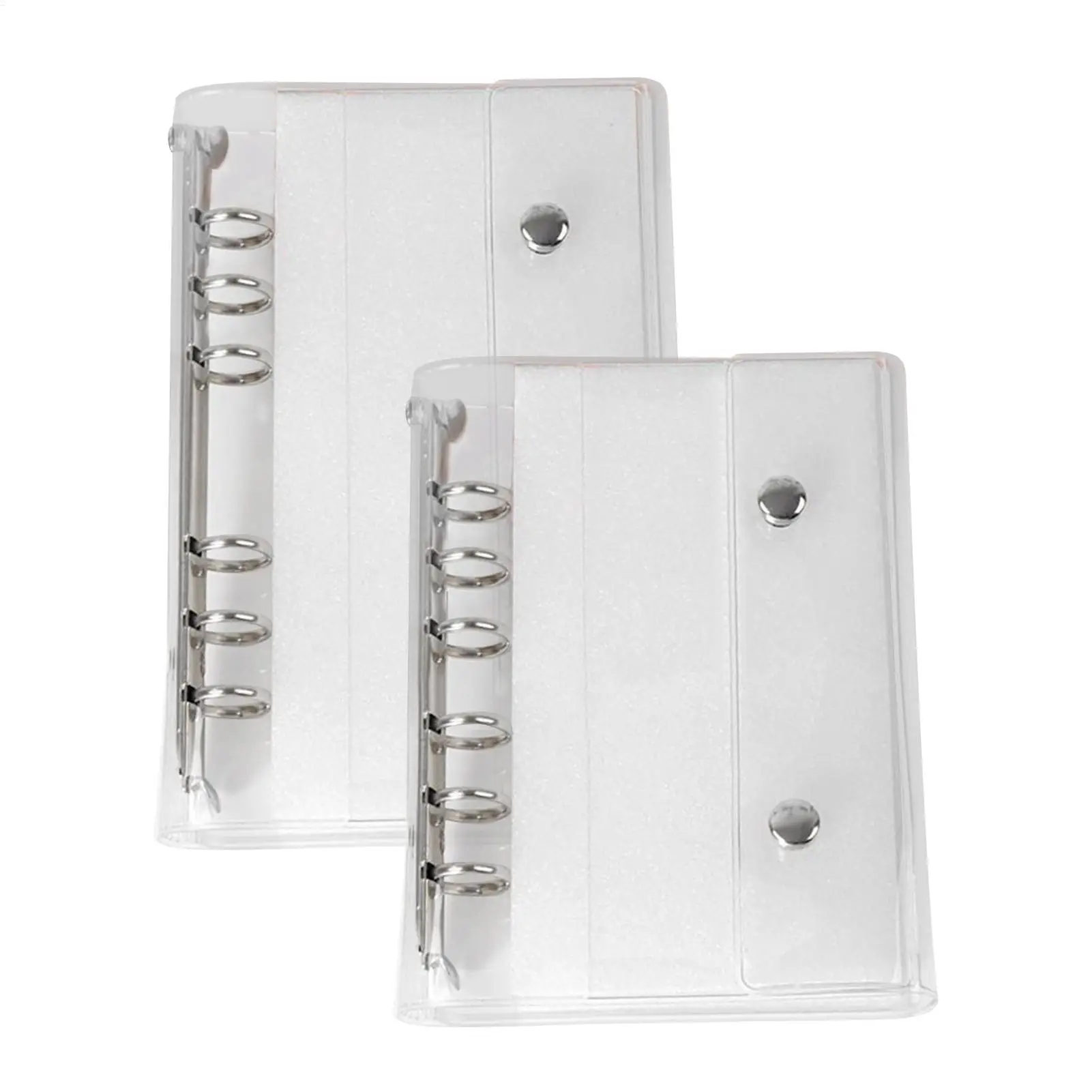 

Прозрачная папка A6/A7, прозрачная ПВХ-блокнот с 6 кольцами, обложка для переплета с вкладышами, папка с вкладышами для документов, фото, билета, бюджет расходов