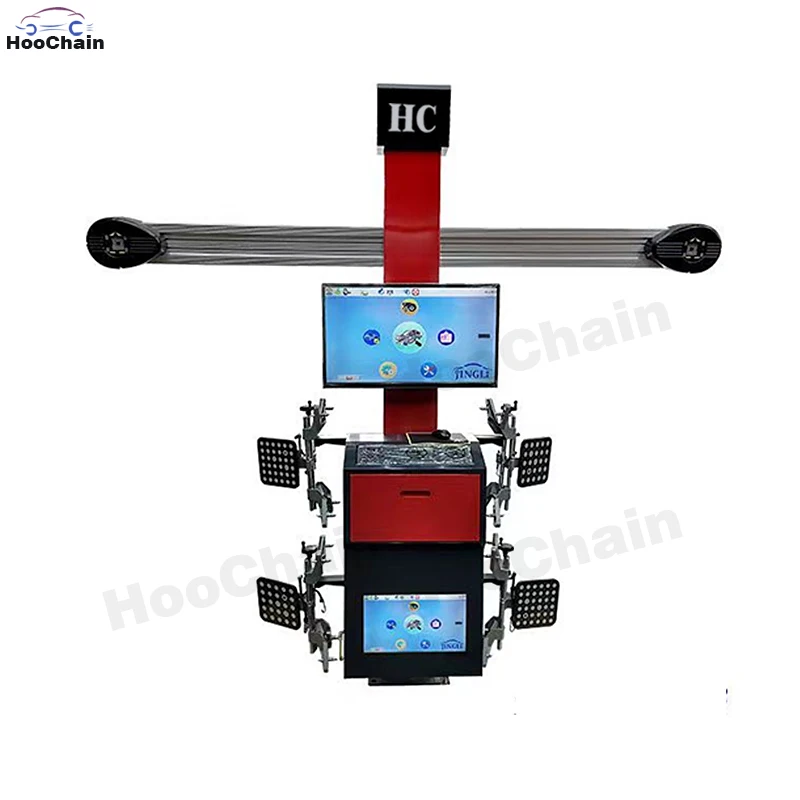 Automatic 3D Four wheel alignment With Sony Camera High quality 2 HD screens Wheel aligner