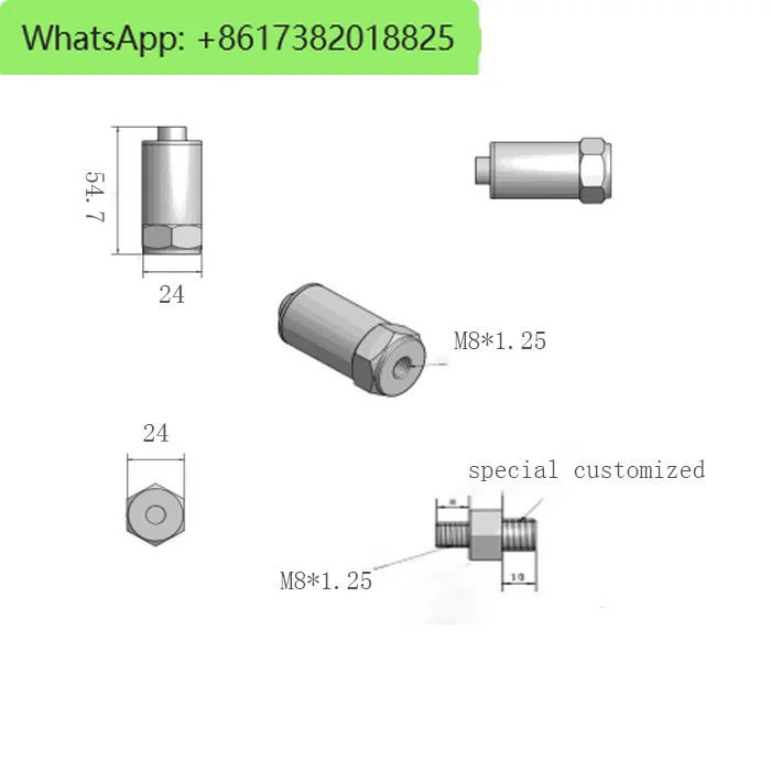 Sensor getaran Belly Nevada 330500-0300 Velomitor Piezo