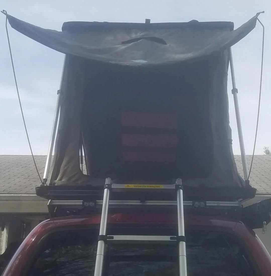 Outdoor camping high quality roof roof tent hard shell car camping aluminum roof box tent, tent