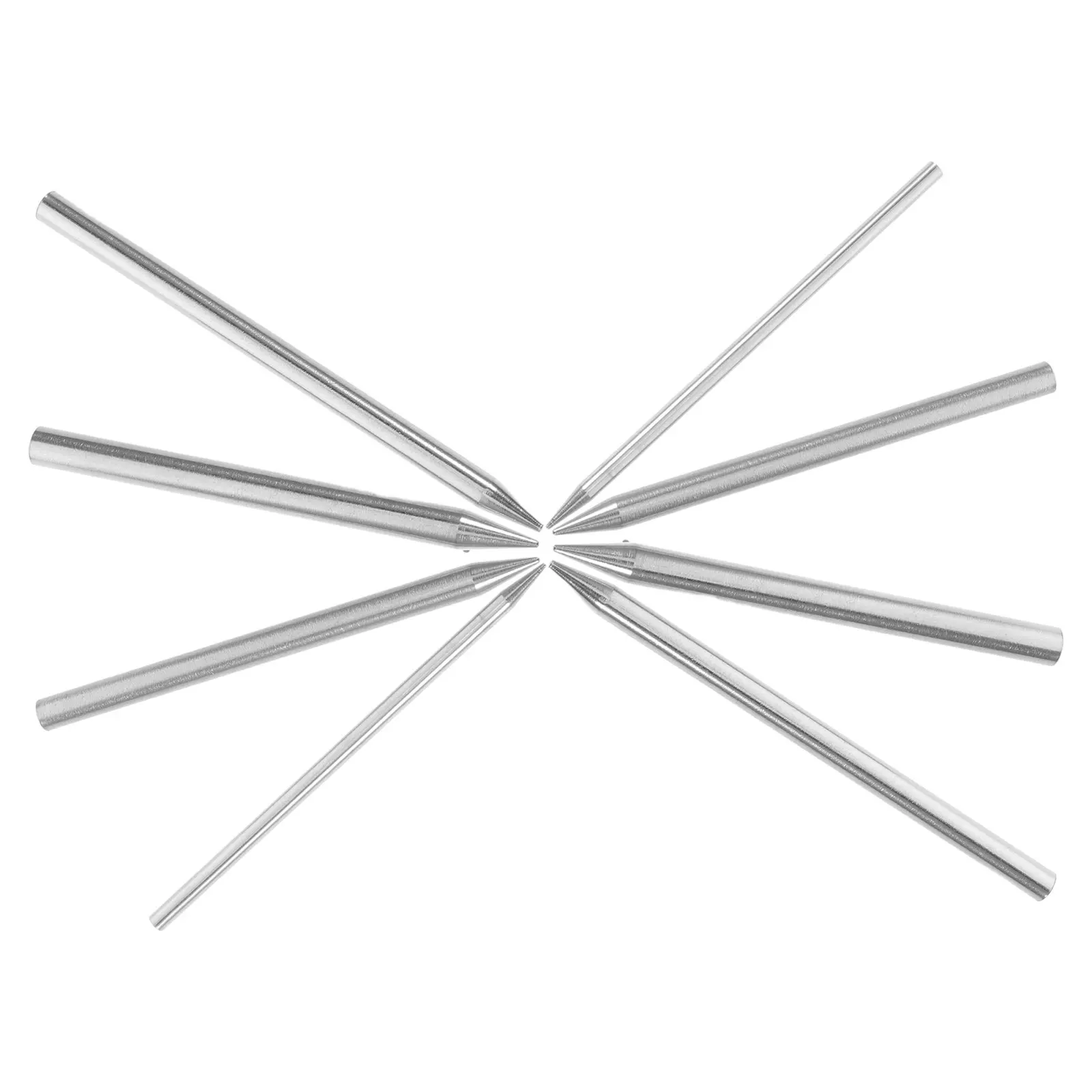 8Pcs Stainless Steel Cable Needles for Paracord Bracelet Making 4 Sizes Smooth Polished Surface Braided Bracelet Accessories DIY