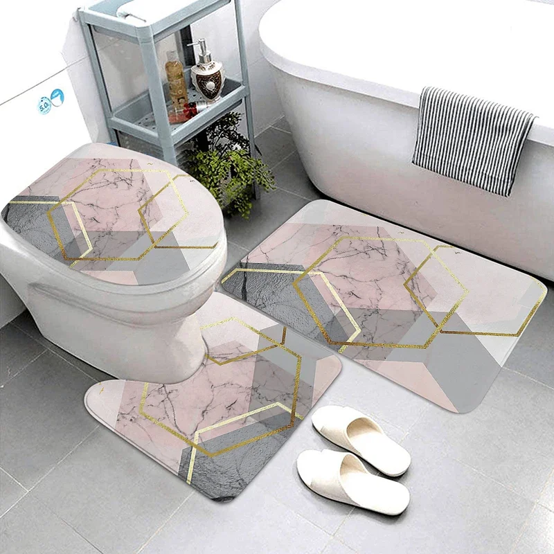 Soft Water Absorption Floor Mat Anti-slip Bathroom Door Mat Oval Shape Bath Mat 40*60/50*80/45*120cm Home Decor Floor Rug Carpet