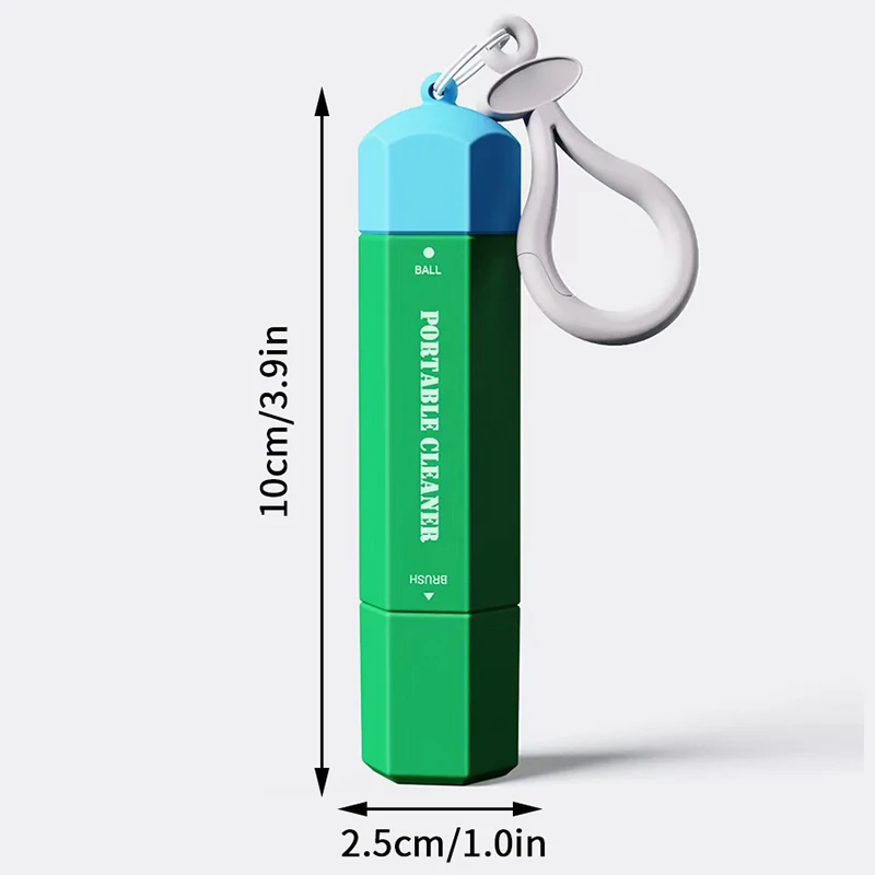 قلم مزيل بقع الملابس المحمول مع مشبك مزدوج الرأس مزيل البقع الفوري علاج قلم التبييض أداة تنظيف خالية من الماء #6