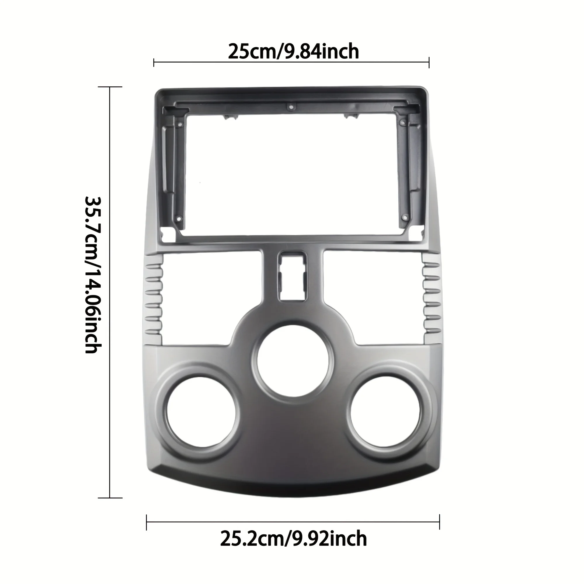 22.86 سنتيمتر راديو السيارة الإطار لتويوتا راش 2006-2016 ل دايهاتسو بي الذهاب لتيريوس 2006-2016 ل بيروودوا نوتيكا 2008-2010 #3