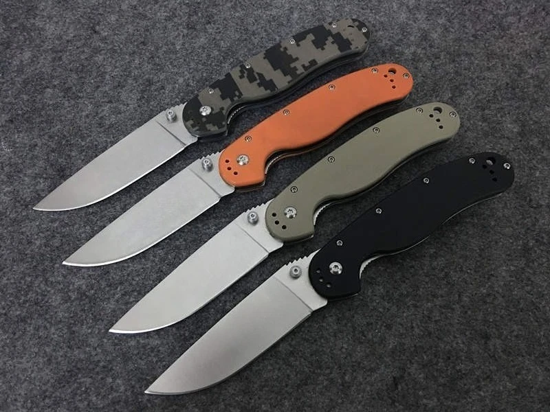 G10 مقبض الفولاذ المقاوم للصدأ سكين للفرد جيب الدفاع سكين جيب في الهواء الطلق نمط التكتيكية بقاء التخييم للطي