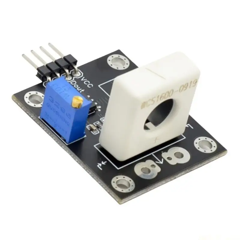 M5TD WCS1800/1700/1600 Current Sensoring Board 35A/70A/100A with Adjustable Overcurrents Indicating for Electronics Projects