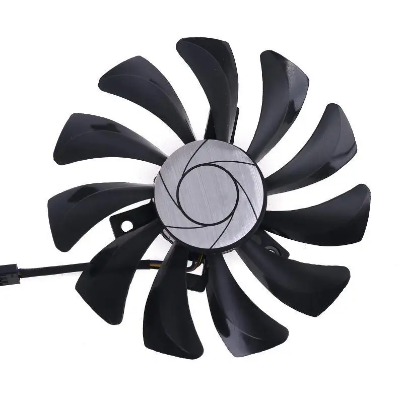 Y1UB 1 Pair 85mm HA9010H12F-Z 4Pin Cooler Fan Replacement for MSI 1060 OC 6G 960 P106-100 P106 GTX1060 GTX960 Graphics