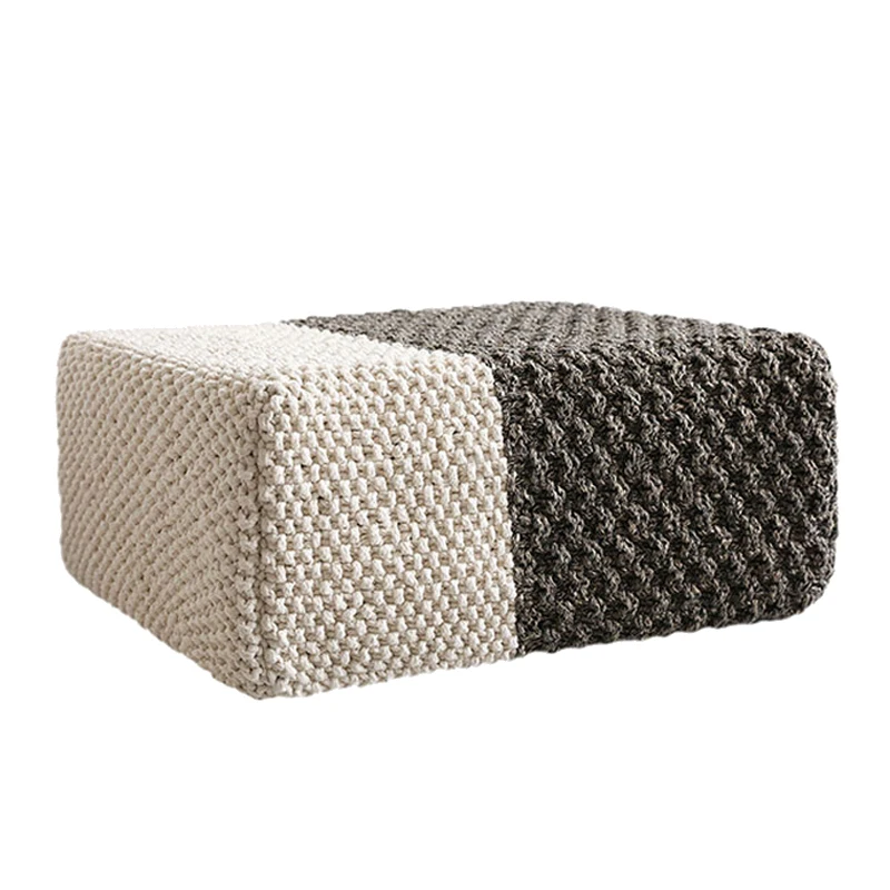 YY Woven High Density Sponge Cushion Window Cushion Soft Bag Coffee Table Stool Futon