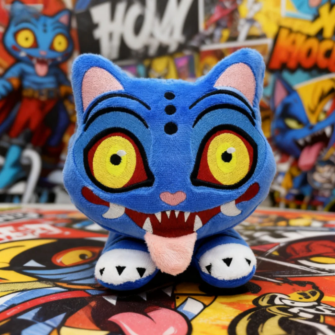 KPOP DEMON HUNTERS Monster Hunt Anime Tiger Doll Regalo per bambini Regalo di Natale decorazioni per la casa ornamenti Quattro diverse forme di ti