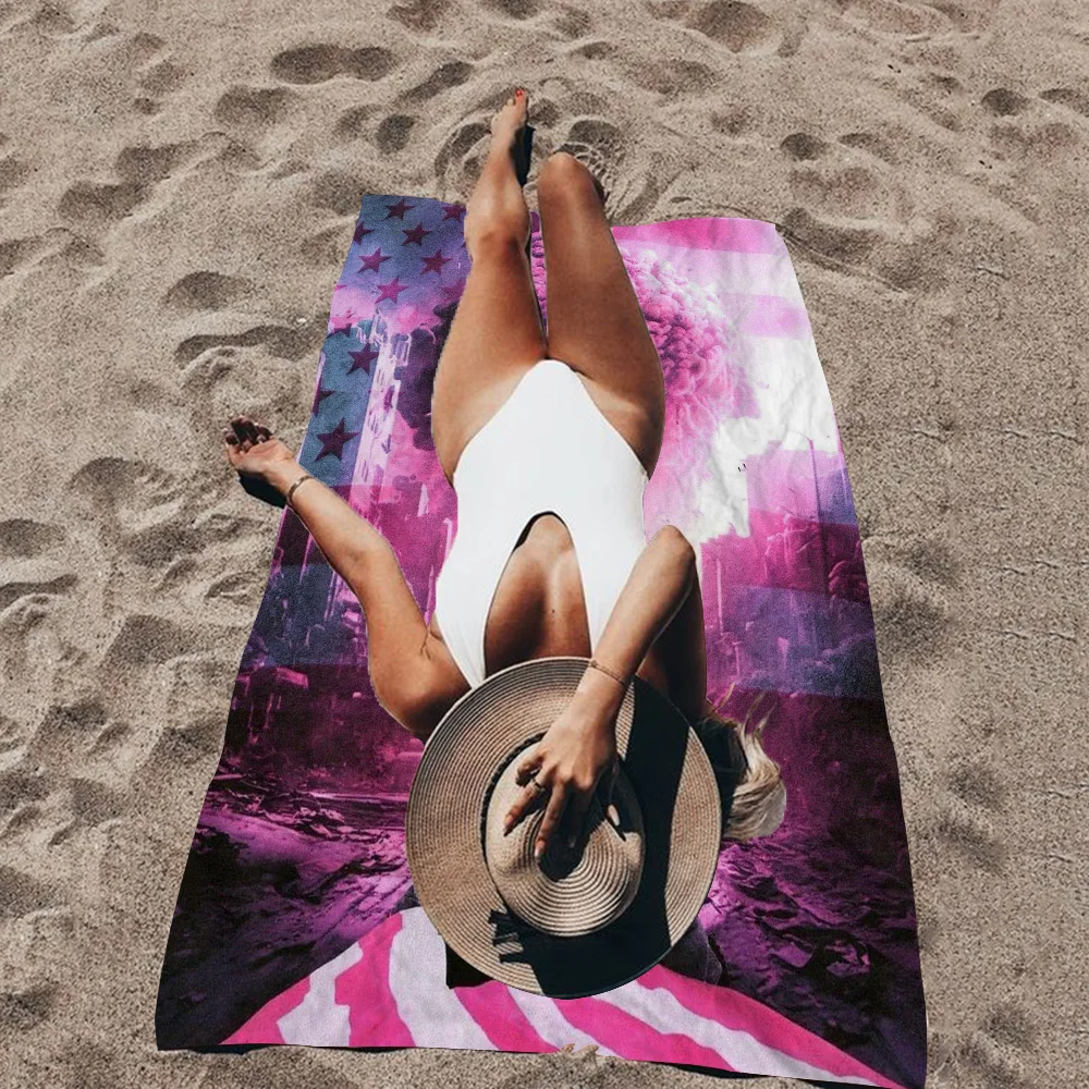 Rapper Lil Uzi Vert Big Microfiber Beach Towels Quick Dry Towel Sand Beach Towels Pool Towel For Travel Swim Pool Yoga