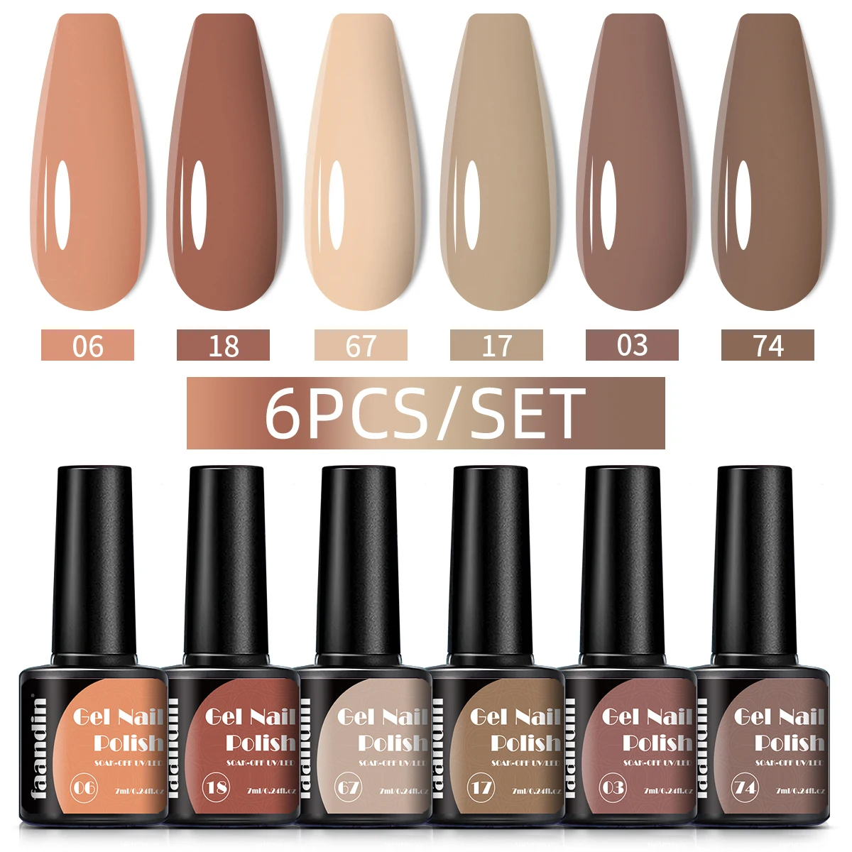 6 قطع/مجموعة فانين 0. صندوق هدايا 24 أونصة * 6 زجاجات، لؤلؤي بلون موحد، عين القطة، دوامة، مجموعة طلاء أظافر جل الليزر، ألوان غنية، سلسلة أرجوانية مختارة، سلسلة أظافر مبهرة، طلاء أظافر عالي الجودة، مناسب لصالونات الأظافر، مناسب لصالونات الأظافر، سهل الإزالة، سهل الإزالة، مناسب لصالونات الأظافر #6