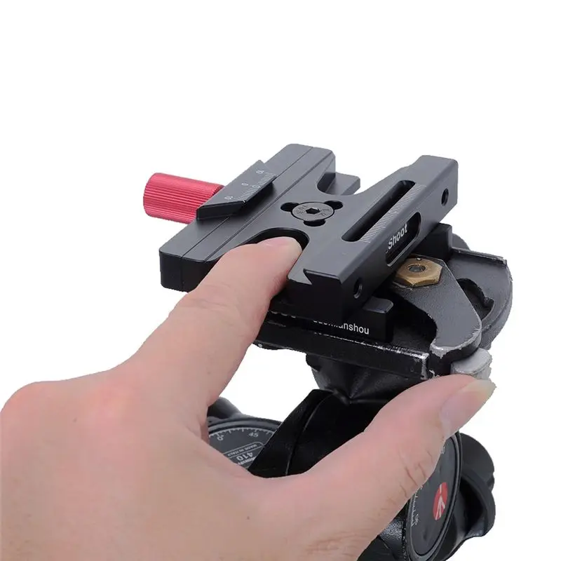 

ABJA IS-410PL-PRO Quick Release Plate Bracket Quick Converter Suitable for ARCA RRS/200PL/410PL Transfer Manfrotto RC4